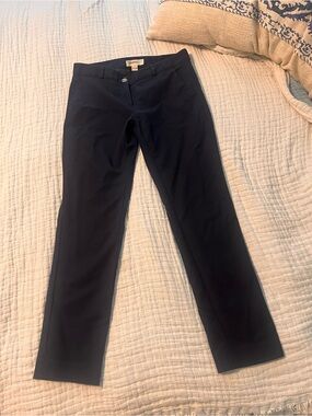 Michael Kors Women's Navy Straight-Leg Dress Pants